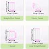5.5cm Diam Hamster Toy Maze Transparent Hamster Coop External Pipelines  Hamster Accessories