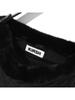 Kirsh Cherry Quilted Fur Handbag [Black]
