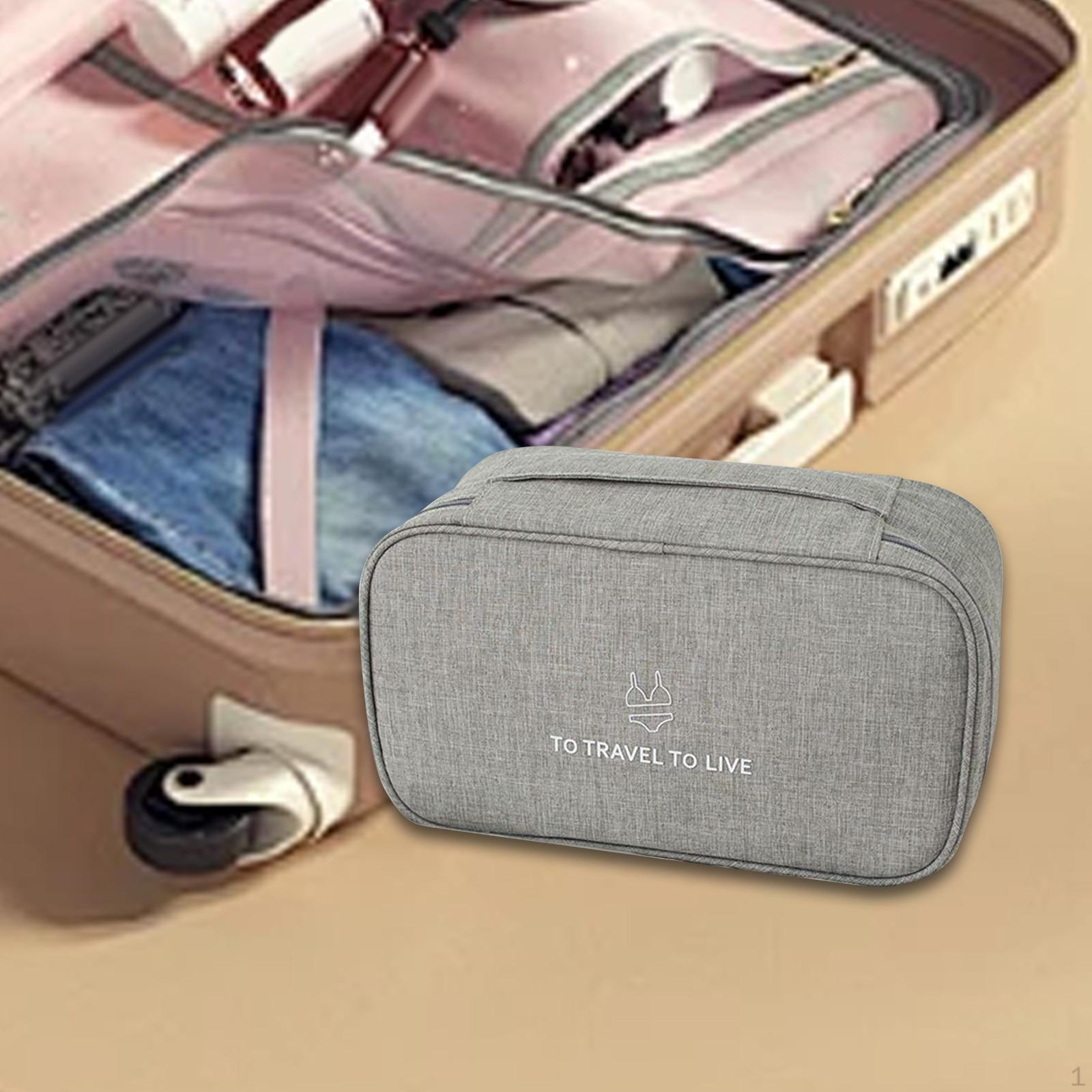 

Дорожная сумка-органайзер для одежды с большой вместимостью серый