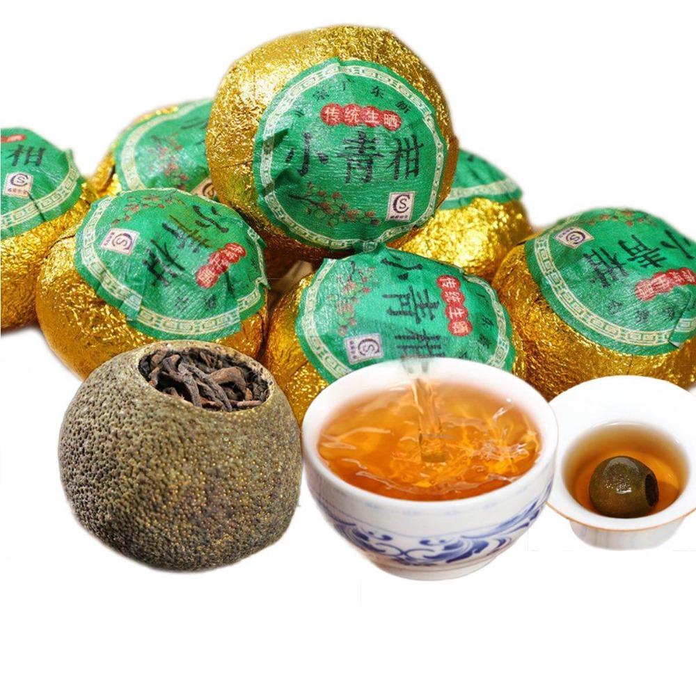 Little Green Mandarin Pu er Ripe Tea Orange Peel Citrus 250g Bottle