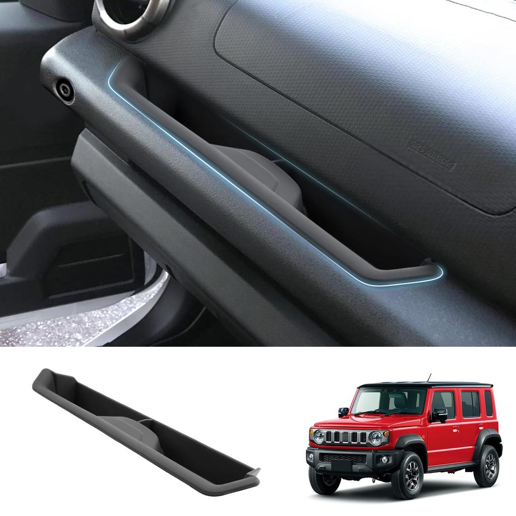 Coleya Jimny Nomad JC74 Silicone Console Tray Upper Easy Car Accessories (5-door) 2024~ Mat, Tier, Non-Slip, Installation, Scratch-Resistant,