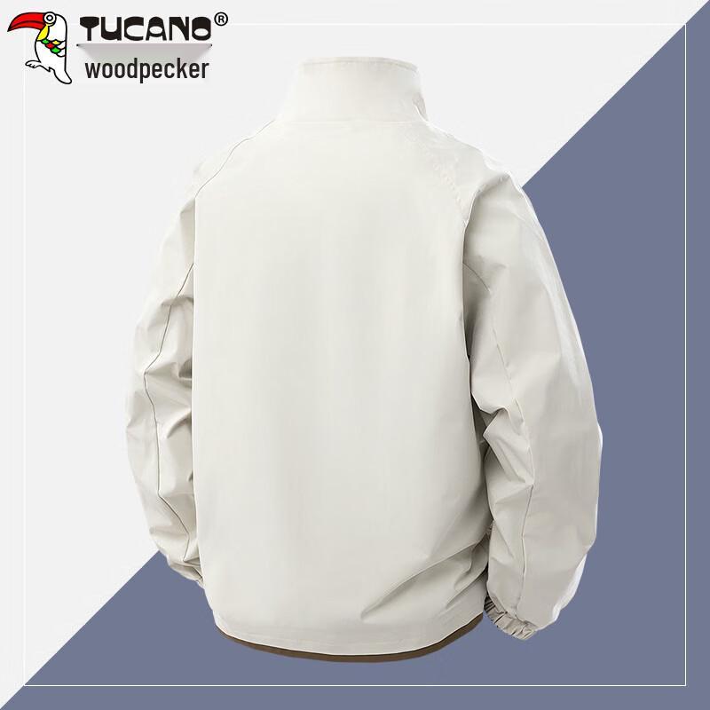 TUCANO Men's Autumn/Winter Retro Workwear Stand Collar Jacket