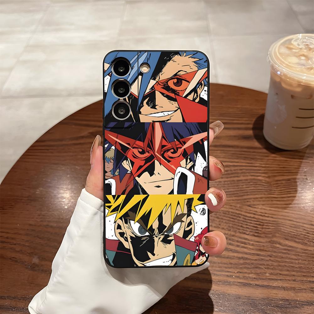 Gurren Lagann Phone Case For S25 Ultra Samsung S24 Fe S23 S22 S20 S21 Plus A54 A34 A53 A16 Back Cover