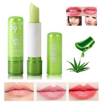 Magic Color Changing Lipstick Makeup Aloe Moisturizer Nutritious Lip Gloss Mouth Care