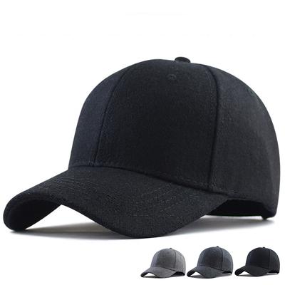 Baseball Cap Woman Fashion Snapback Hip Hop Hat Men Wool Trucker Hats