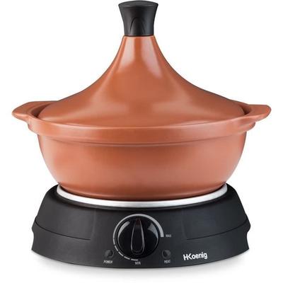 Elektrische Tajine HKOENIG - TAJ3 - Fassungsvermögen 3L - Temperatur einstellbar - 600W