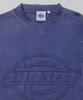 DICKIES Washed Embossed Logo Knit Blue