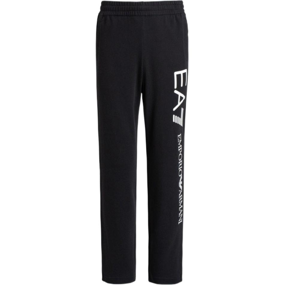 Emporio Armani Ss22 Solid Color Letter Print Sweatpants Men bottoms Black 8NPPC2-PJ05Z-1205 S