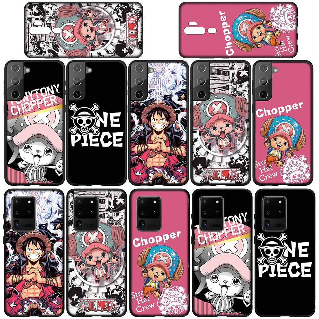 For Motorola Moto Edge 70 60 50 G54 G86 Samsung Galaxy S25 iPhone 17 16 15 Redmi Note 14 13 Pro Max Case Wallpaper One Piece Luffy Tony Chopper Cover