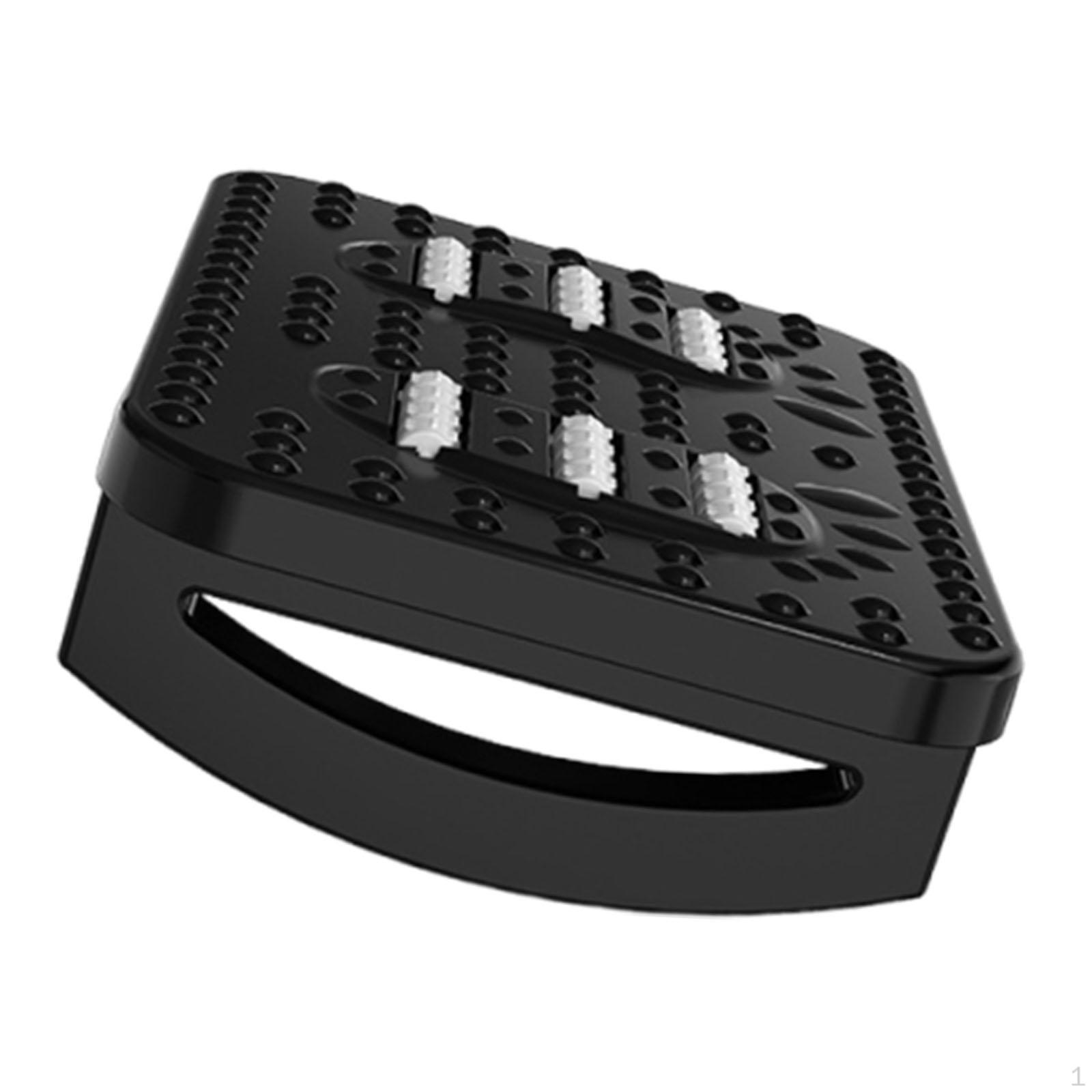 

Вращающаяся на 180° подставка для ног под стол, многофункциональная 35 X 25 11,5 см, портативная подставка для ног с роликами.