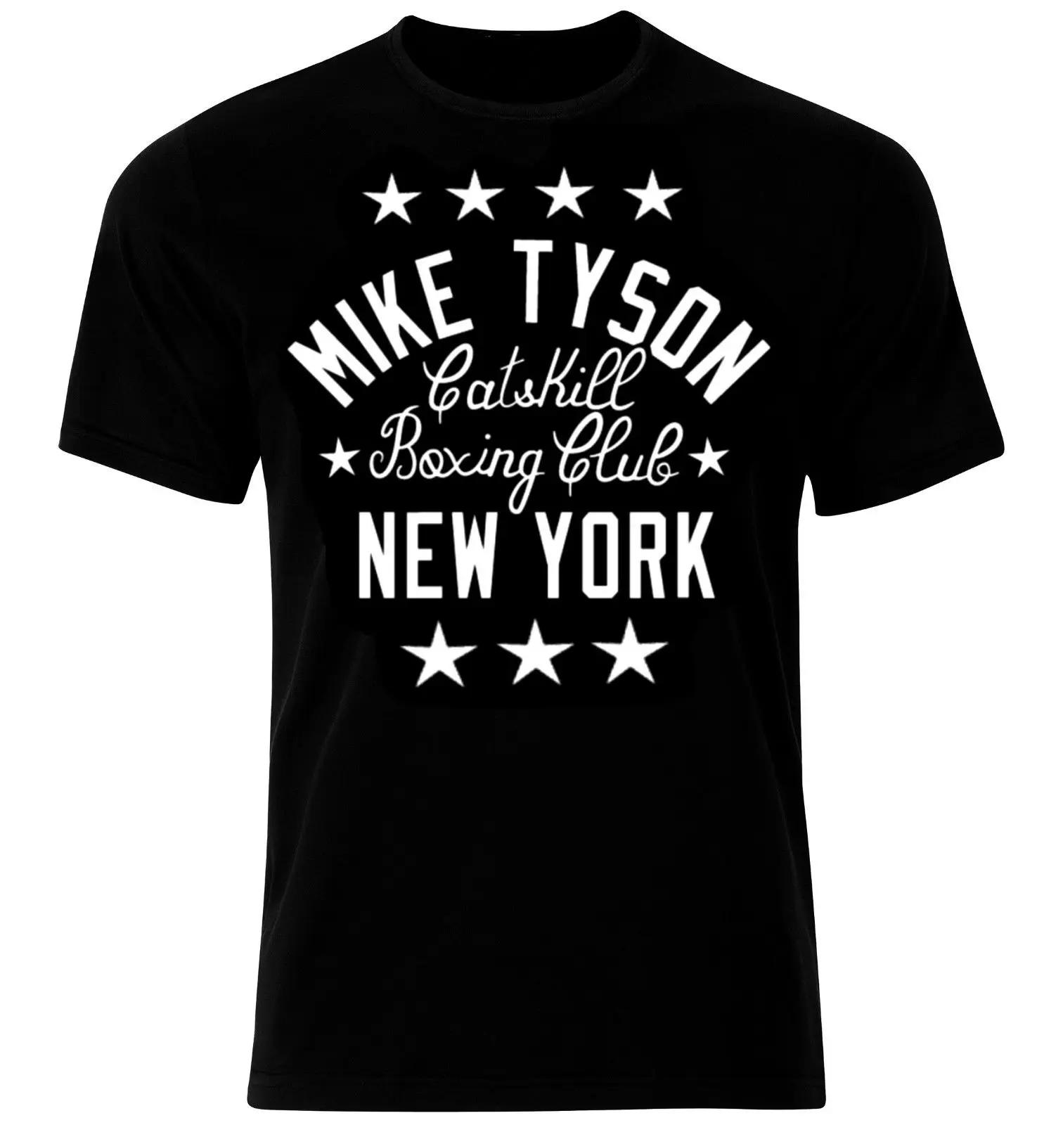 

Mike Tyson Catskill New York Muscle Boxing TShirt Mens Summer Cotton ONeck Short Sleeve T Shirt New Size S3XL S