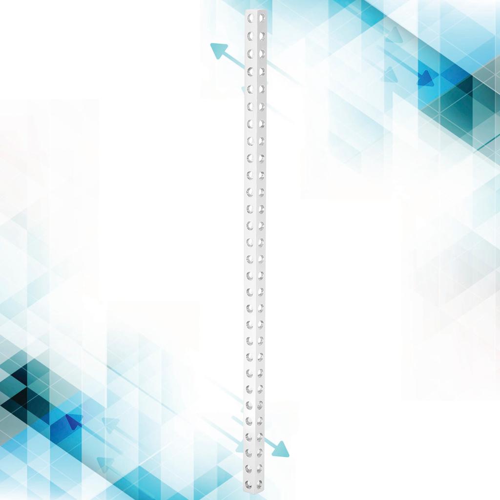 310600290232 29 Holes Square Beam Aluminum Channels 8x8x232mm Robot Accessories