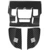 Für Maserati Levante 2017-2018 3 Stücke Carbon Faser Stil Auto Innen Vorne Lesen Licht Lampe Abdeckung Trim Rahmen