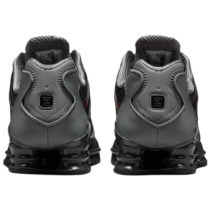 Nike Shox Série TL SE Confortables Respirantes Réactives Chaussures de Style de Vie Baskets Unisexes Noir Rouge IQ6599-003