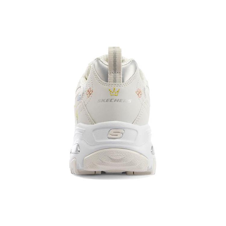 Skechers D'Lites 1.0 'Blanc' Femme 896155-OFWT