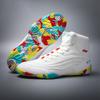 Pojke Flicka Liten Storlek 32-38 Sambo Sneakers Mellanhöga Professionella Boxnings Brottningsskor Anti-Slip Gym Träningsskor