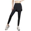 Women's High-Waist Yoga Pants - Autumn/Winter Quick-Dry 2-in-1 Design for Fitness and Morning Run