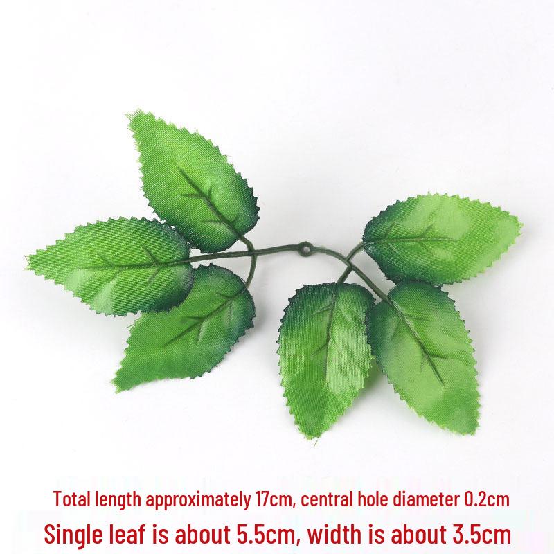 DIY Silk Flower Stem Kit: Includes Materials for Handmade Ribbon Roses, Sticks, Green Wire Branches, and Fake Leaves Tape.
