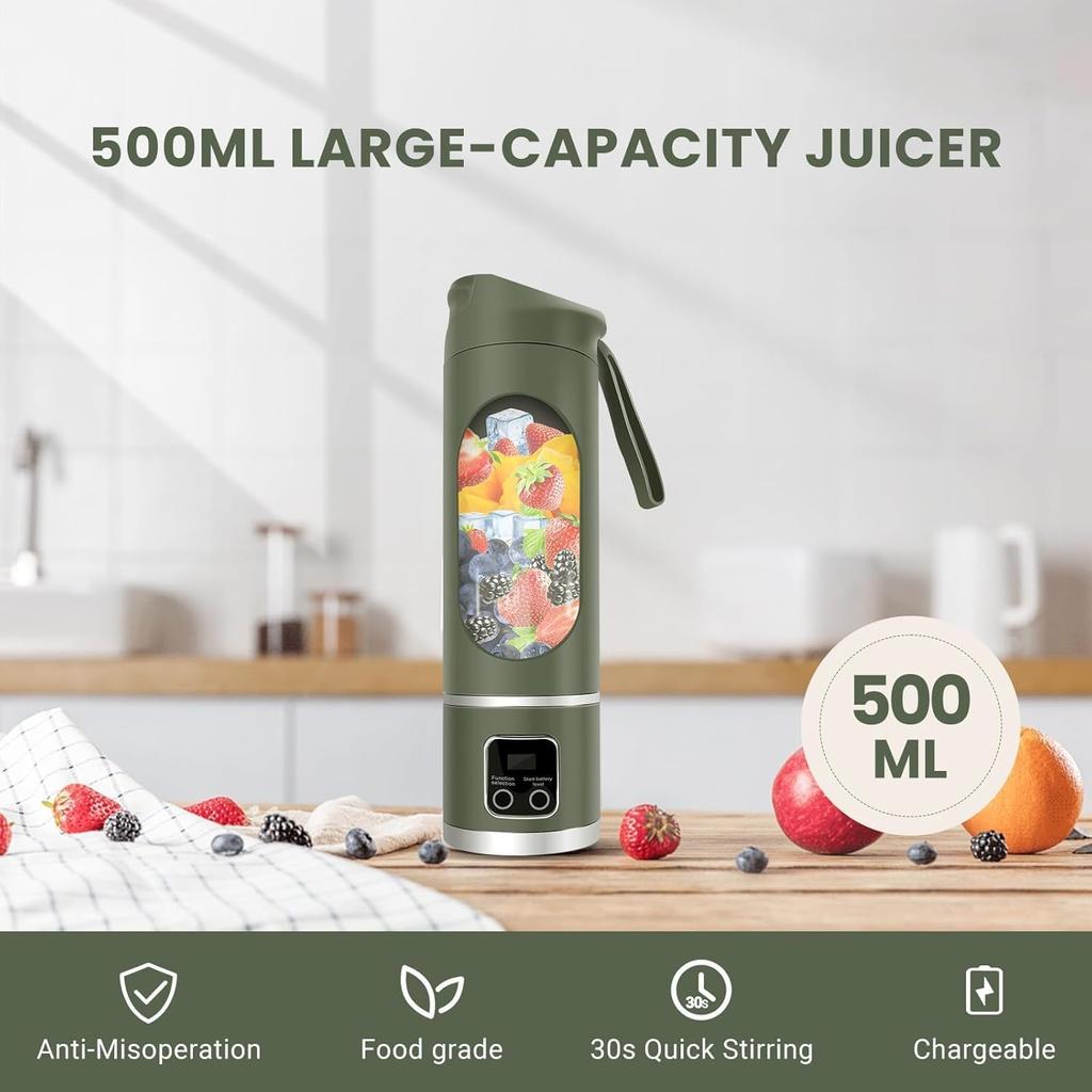 Mini Portable Juicer Rechargeable Small Fruit Juice Cup Multifunctional Home Student Juicer