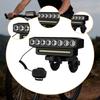 Bike Light Headlight Lightweight Front Flashlight Set with Horn for Night Riding Off Road