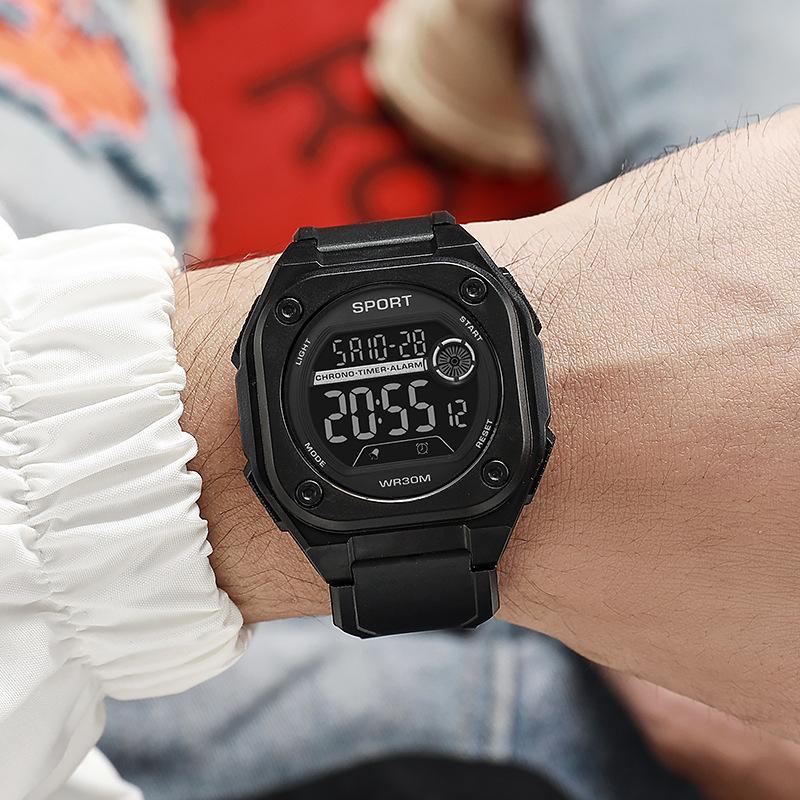 Men's LED Digital Watch Man Sport Watches Male Electronic Wrist Watch Multifunction Military Sports Watches Clock