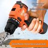 Two-Way Brushless Rechargeable Impact Drill - Compact Lithium Electric Hand Drill & Screwdriver.