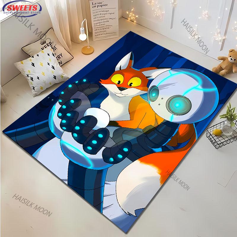 

17 Style T-The Wild R-R0b0t Anime Carpet New Release! Rug for Living Room Bedroom Children s Room, Durable Machine Washable Mat 40x60cm