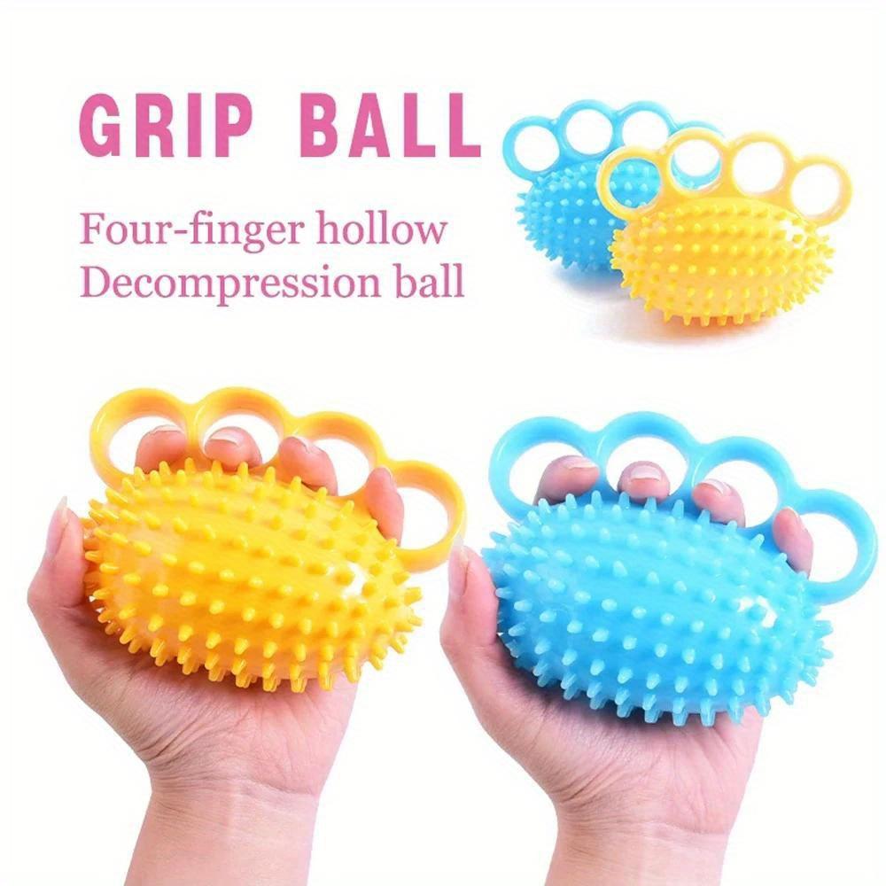 Hand Grip Strengthener Finger Exerciser Training Ball Recovery Hand Massage Training Grip Strength Tool Grip Pressure Ball