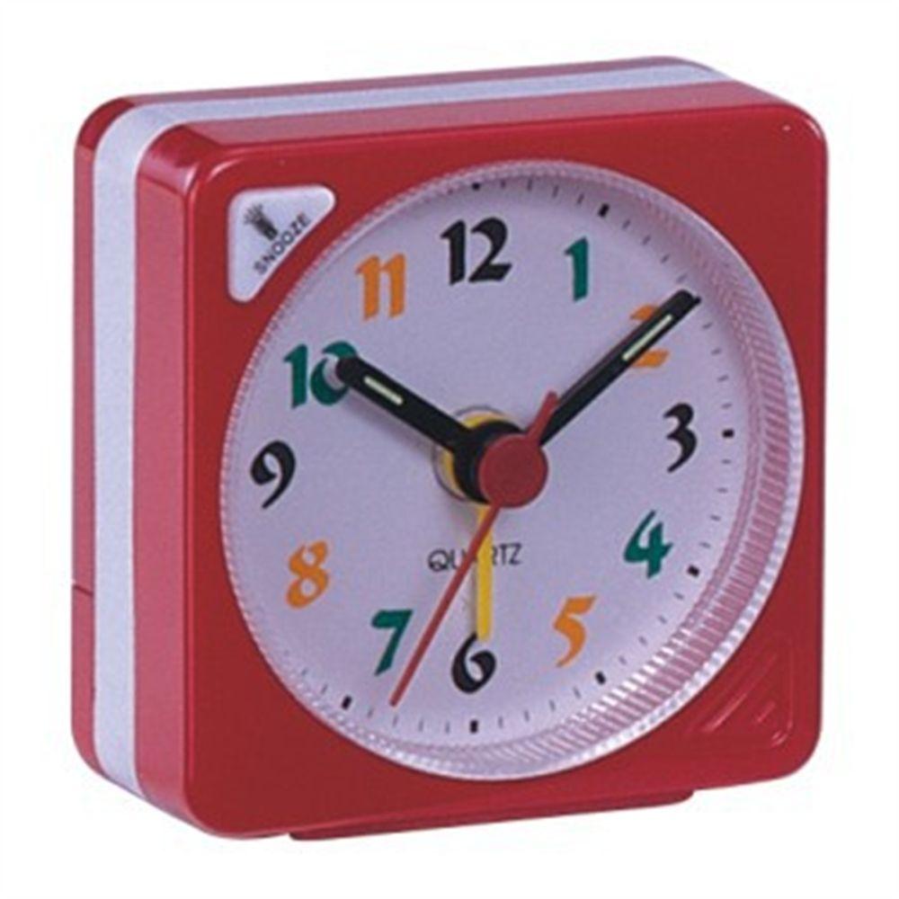 Children's Gift Battery Operated No Tick Quartz Bedside Clocks Number Clock Alarm Clock Home Decor