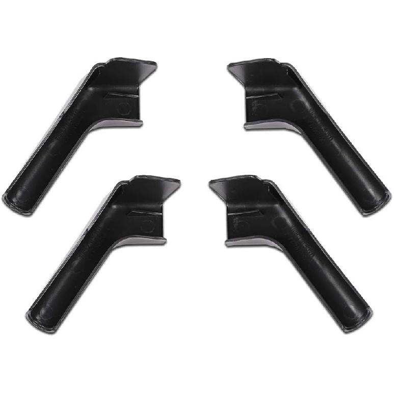 

RV Rain Gutter Spout Long Version Left and Right Gray Gutter Spout 3 1/2 Long 4pcs чёрный