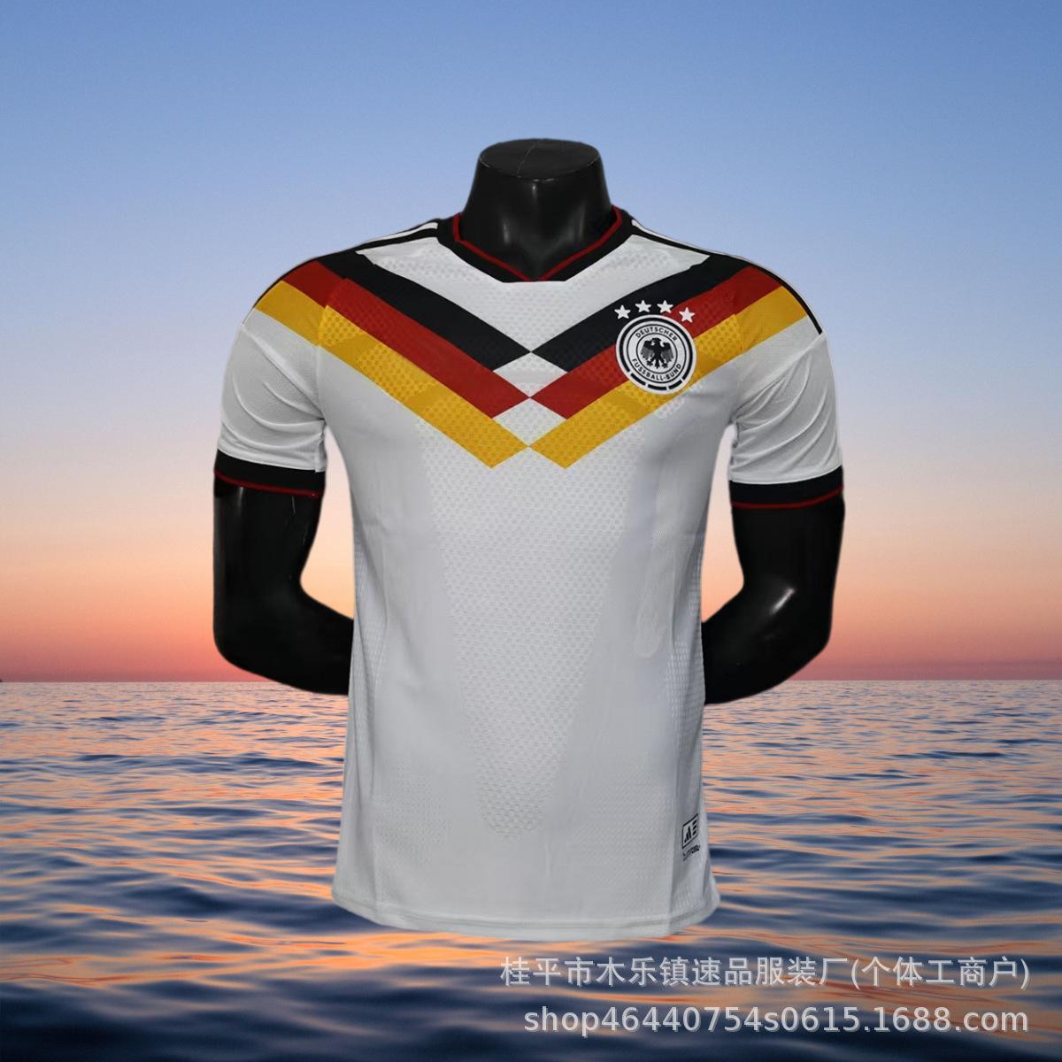 Player version 2627 World Cup US, Canada, Mexico, Germany home jersey, national team short-sleeved football jersey, print number S