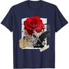 Streetwear Graphic Dark Floral Urban Aesthetic, Mens Fashion T-Shirt