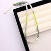 Elegante, unregelmäßige Perlen- und Kristallkette – Neuer chinesischer Stil, schicker und hochwertiger Schmuck für das Schlüsselbein.