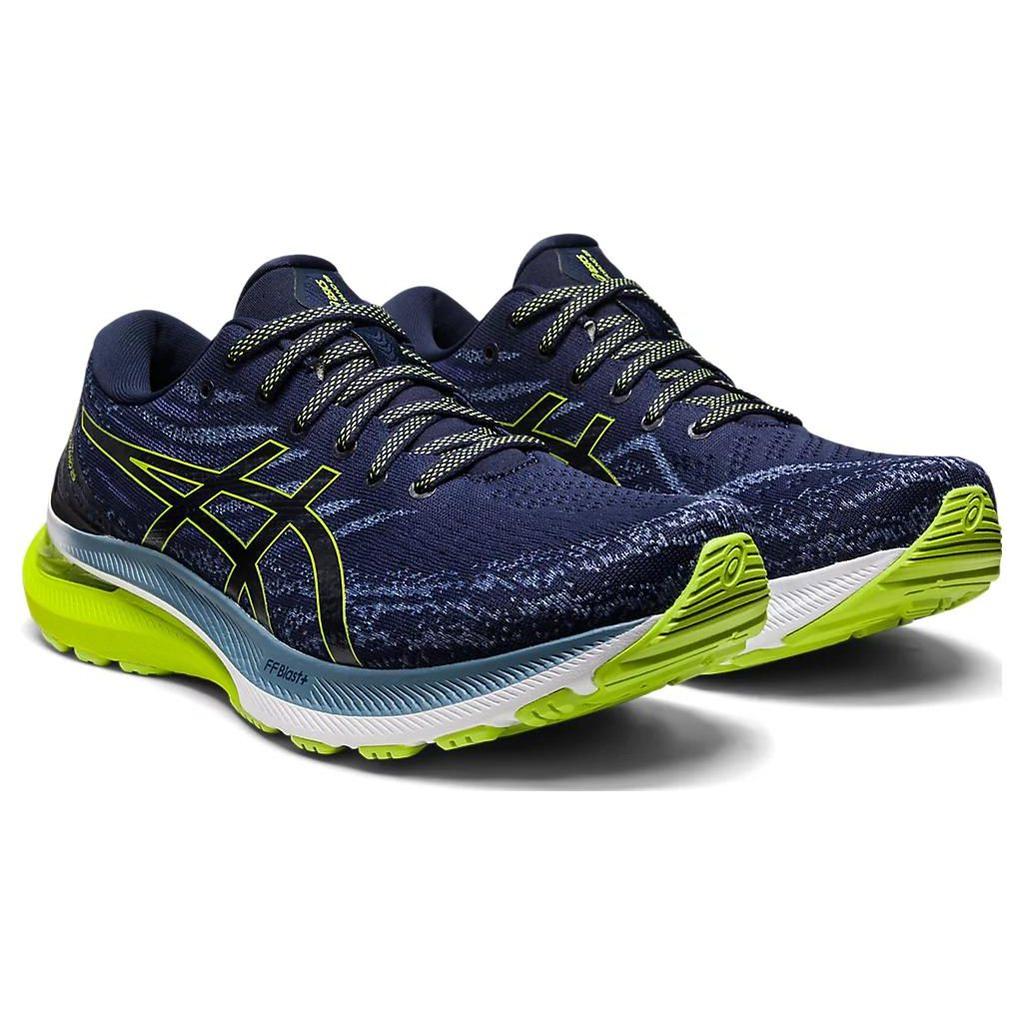 Asics Gel Kayano 29 Midnight Lime Zest Ανδρικά Αθλητικά Παπούτσια Μπλε 1011B440-404
