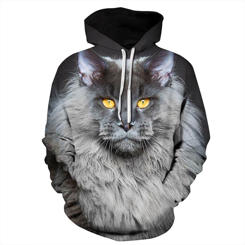 Galaxy Space 3d Wolf Graphics Sweatshirt Jacket Pullover Hoodie Unisex Sweater