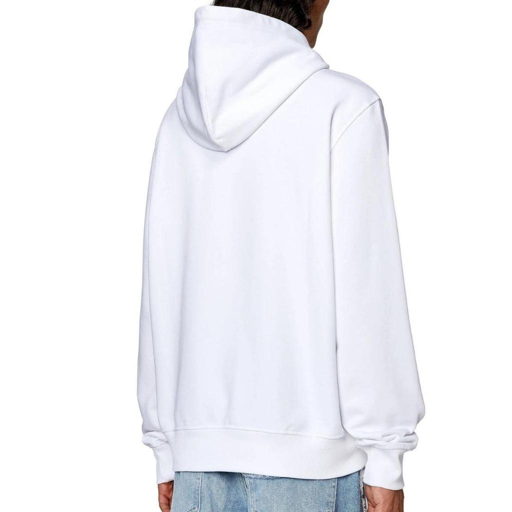 Diesel Men's Torn Logo Hoodie