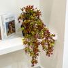 78Cm 1Bunch Autumn Green Dangling Groundnut Leaf Ivy Artificial Plants Home Festivals Party Decoration Vine Uv Protective Rattan
