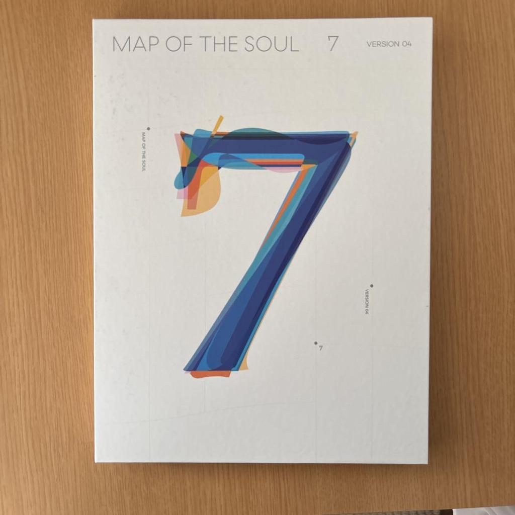 [USED] BTS MAP OF THE SOUL 7 4 types (sold separately)