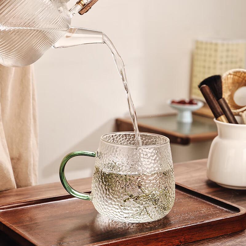 CRISTALGLASS Heat-Resistant Glass Mug Set