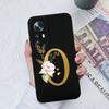 For Xiaomi 11T 12T 11X Pro 12 Lite 12S Pro Ultra 13 Lite Deksel Matt Støtsikker flytende myk silikon blomsterbokstaver for Xiaomi Shell Bumper