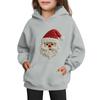 Sweatshirts For Teen Girls Hoodies Long Sleeve Drawstring Pullover Cute Printed Oversized Hoodie Christmas