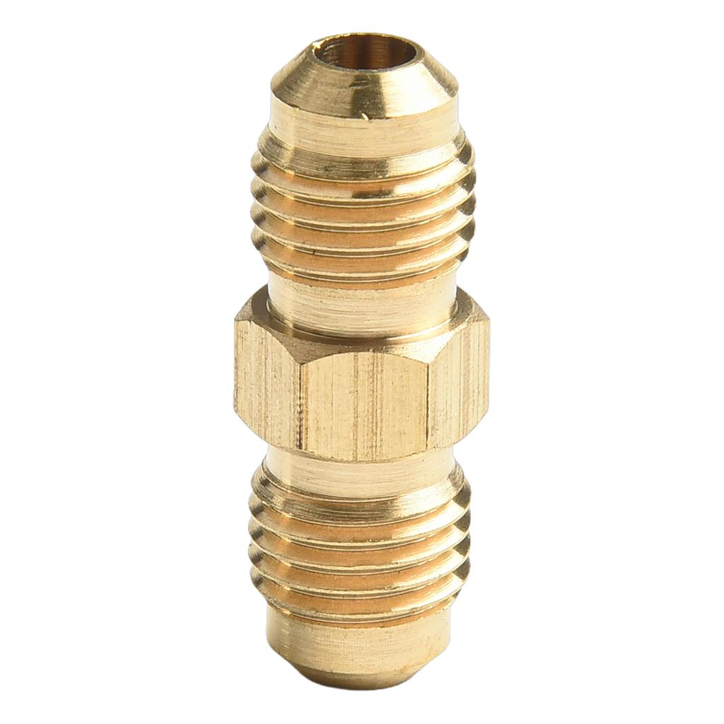 Brass Brass Gas Hose Connector Left Handed Threads Coupling