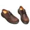 Low-top Martin shoes men's leather size round head men's and women's couple casual tooling shoes