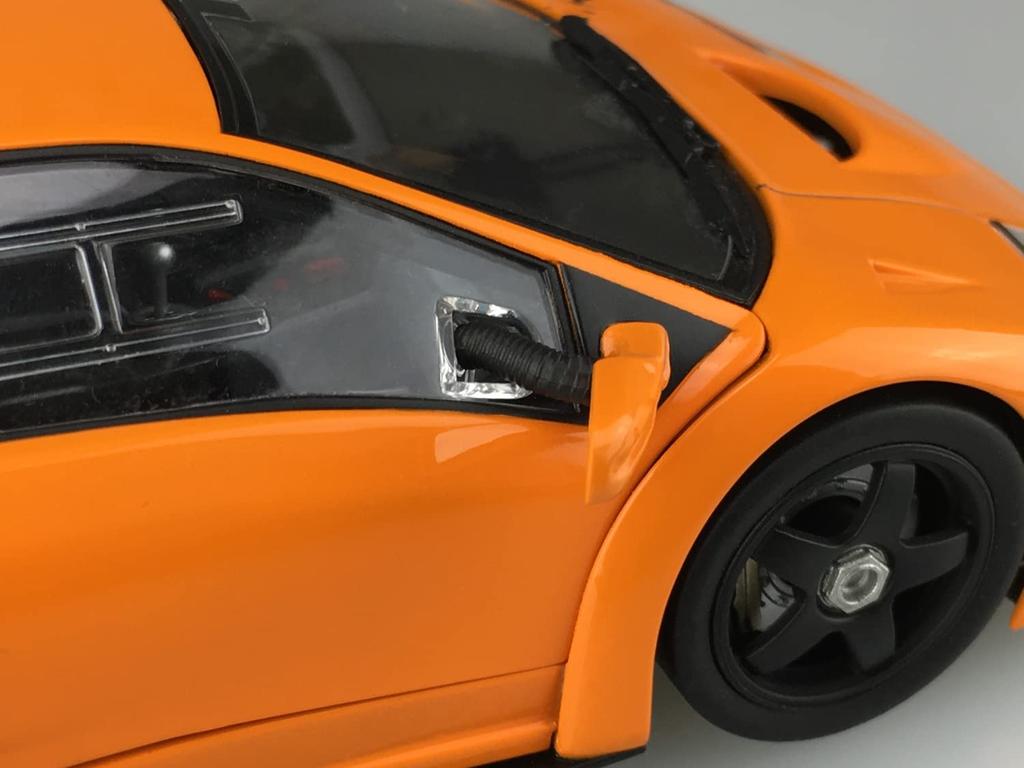 Aoshima Bunka Kyozaisha The Supercar Series Lamborghini Diablo GTR Plastic Model Molding Color 1/24 No.20 '99