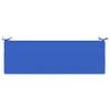 2 piece Bench Cushions SOEST 100percent  Polyester Royal Blue