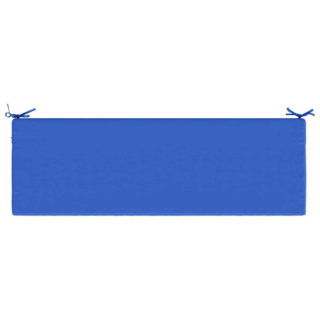 2 piece Bench Cushions SOEST 100percent  Polyester Royal Blue