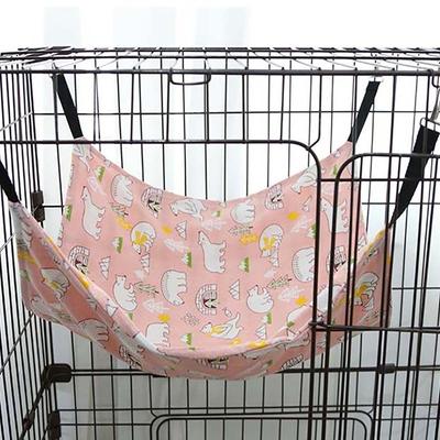 Plus Pile Spring And Summer For Small Pets Hanging Type Canvas Cat Swing Cat Sleep Bed Cat Hammock Pet Hanging Basket Pet Nest