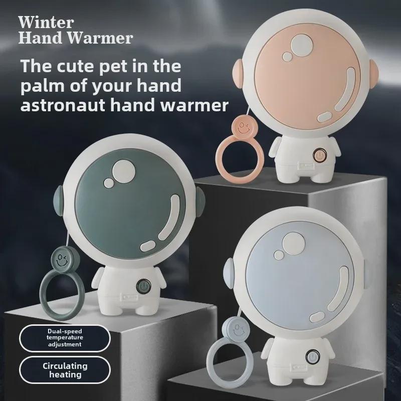 Portable USB Hand Warmer & Power Bank: Compact 2-in-1 Mini Bag Warmer