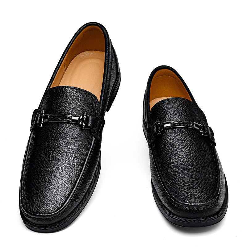 Spring Autumn Luxury Brand Men Casual Leather Men'S Loafers Lofer Shoes Loafer Loffers Slip-On Mocasines Hombre Big Size 47 48