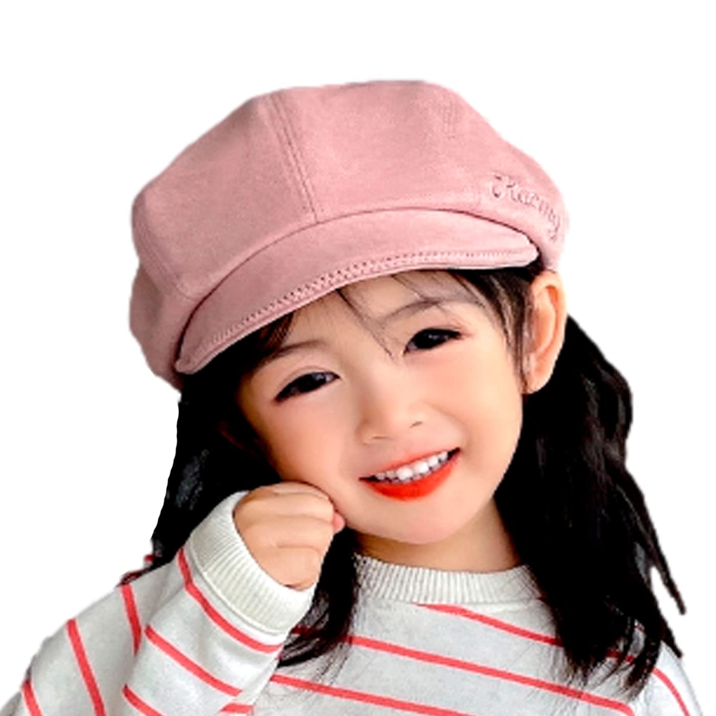 

Кепка газетчика для охоты с для детей [miaotti], берет, кепка, шляпа для девочек, детская кепка, девочки, козырек, (розовый) розовый